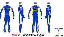 Load image into Gallery viewer, Custom made car racing suit with free matching shoes and gloves. (50% Upfront X 2)