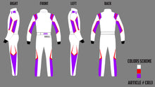 Load image into Gallery viewer, Custom made car racing suit, SFI 3.2A/5 approved Double layer suit (summer season deal, 50% upfront deposit)