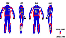 Load image into Gallery viewer, Custom made car racing suit, SFI 3.2A/5 approved Double layer suit (summer season deal, 50% upfront deposit)