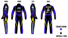Load image into Gallery viewer, Custom made car racing suit, SFI 3.2A/5 approved Double layer suit (summer season deal, 50% upfront deposit)