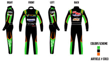 Load image into Gallery viewer, Custom made car racing suit, SFI 3.2A/5 approved Double layer. (Black Friday Deal x2, 50% final deposit)