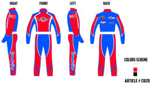 Load image into Gallery viewer, Custom made car racing suit, SFI 3.2a/5 approved. (50% Final deposit )