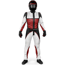 Load image into Gallery viewer, Move racewear custom fire racing suit.
