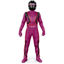 Load image into Gallery viewer, Move racewear Series X custom fire racing suit.
