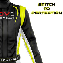 Load image into Gallery viewer, Move racewear Series X custom fire racing suit.
