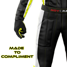 Load image into Gallery viewer, Move racewear Series X custom fire racing suit.
