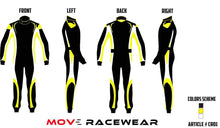 Load image into Gallery viewer, Custom made car racing suit with free matching shoes and gloves (Slot booking)
