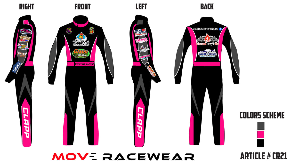 Custom made car racing suit, SFI 3.2A/5 approved Double layer suit wit ...