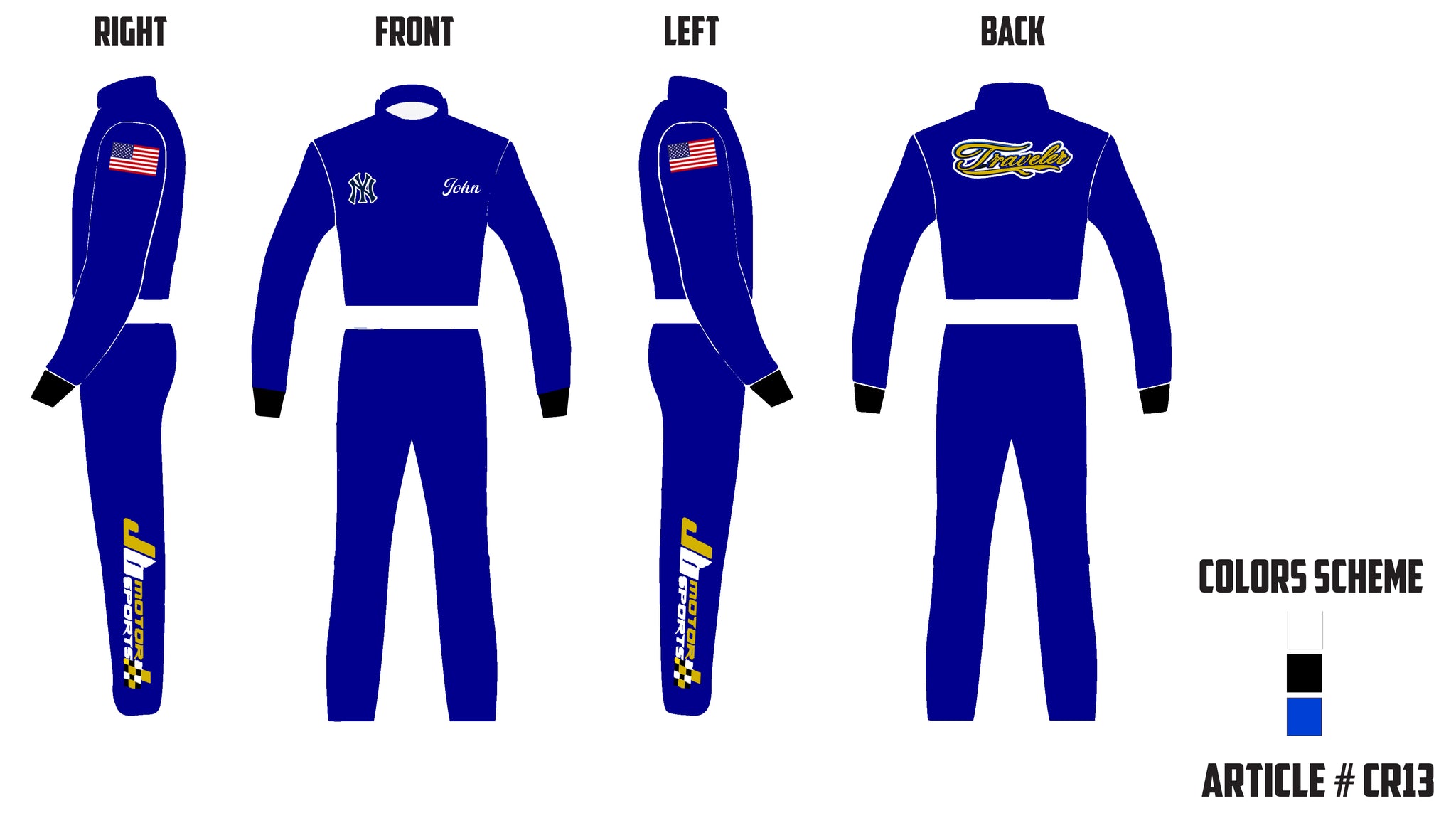 Custom made car racing suit, SFI 3.2A/5 approved Double layer suit. (N ...