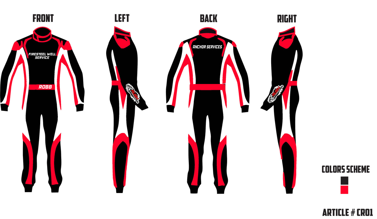 Custom made car racing suit, SFI 3.2A/5 approved Double layer suit wit ...