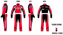 Load image into Gallery viewer, Custom made car racing suit, SFI 3.2a/5 approved. (50% Final deposit )